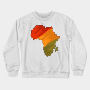 AFRICA / Black history month Africa /BLACK PRIDE Crewneck Sweatshirt